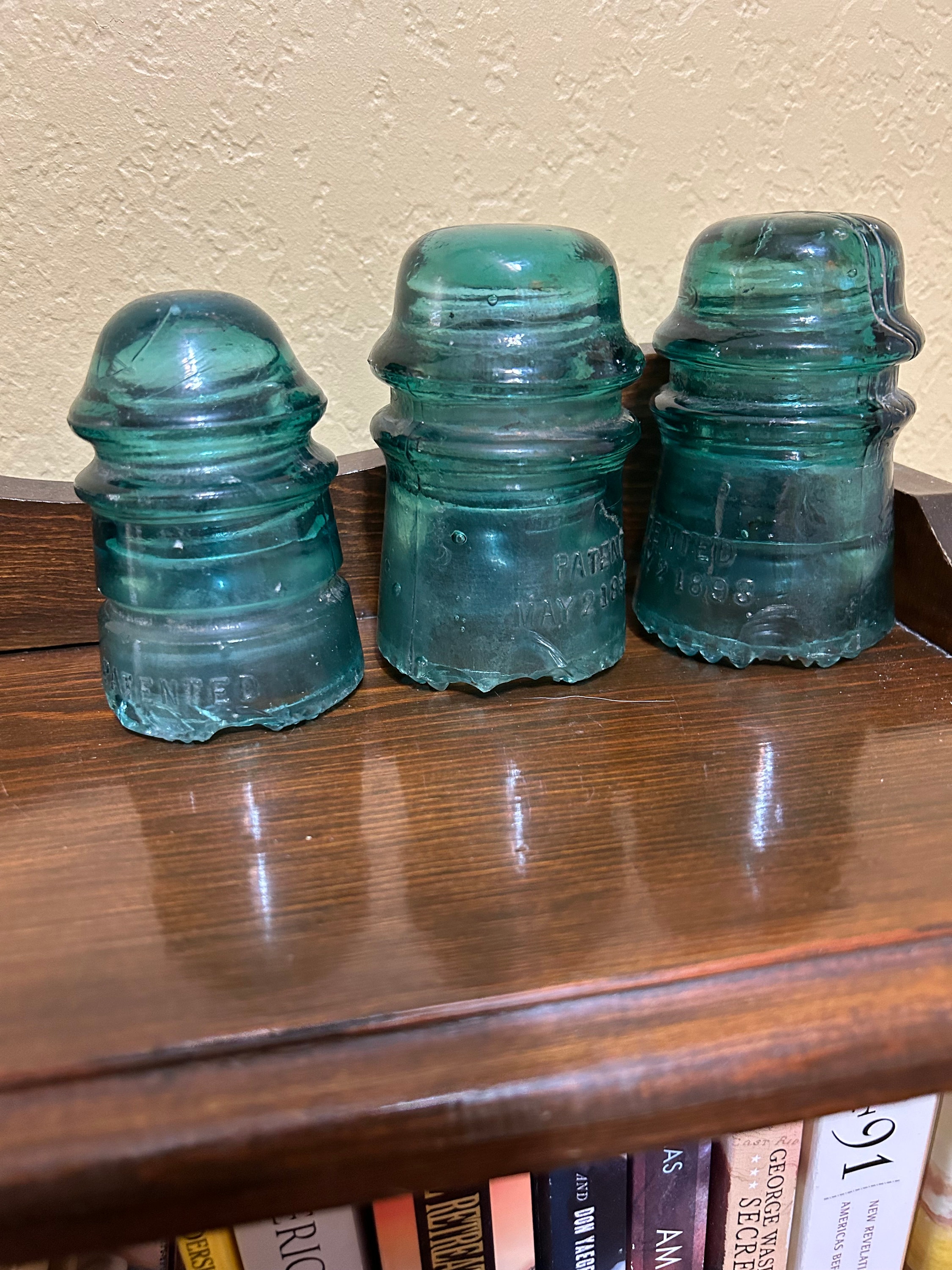 Aqua Hemingray Insulators 12 Glass - Etsy