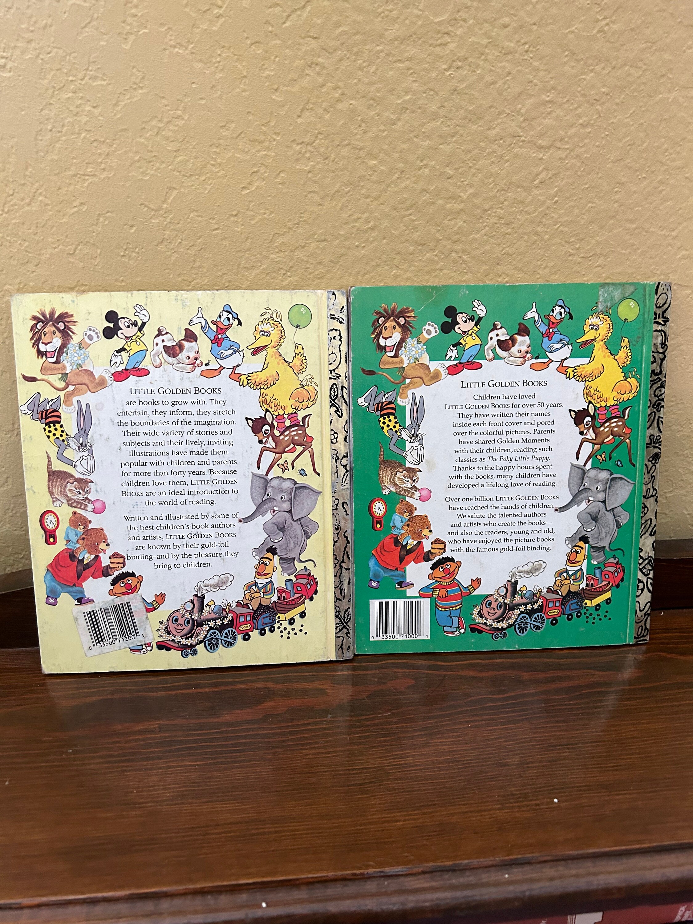 2 Big Bird Little Golden Books From Sesame Street - Etsy