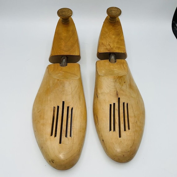 Antique Wooden Shoe Stretcher Vintage Wooden Florsheim Shoe