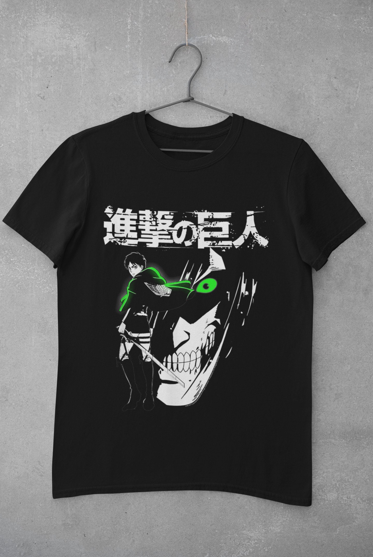 Unisex Eren Yeager Attack on Titan Shirt anime shirt eren | Etsy