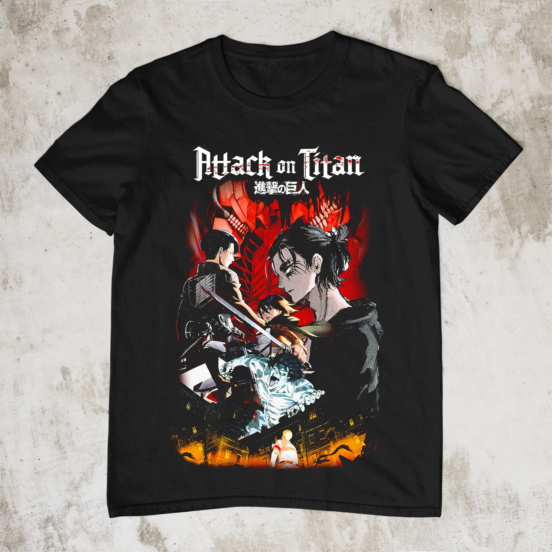 Attack on Titan Anime 90s Vintage Bootleg Shirt Sweatshirt - Etsy Australia