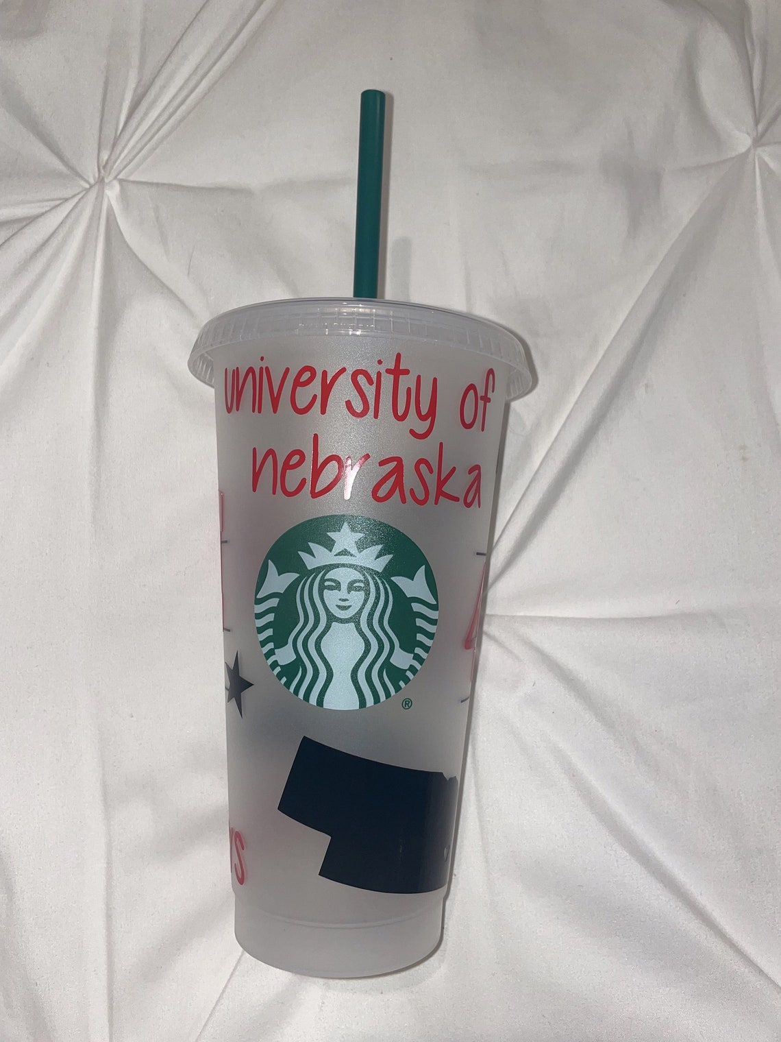 Custom University Starbucks Cup Etsy