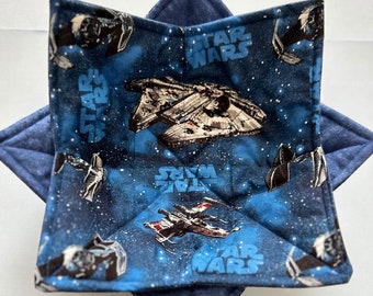 Star Wars Microwave Bowl Cozy, Reversible Hot and Cold Bowl Holder, Birthday Gift