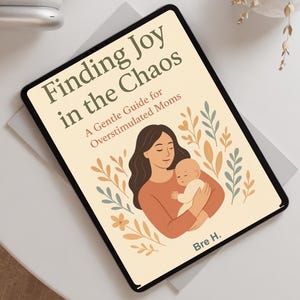 Mindfulness eBook for Moms: Self-Care & Gratitude Guide (Digital Download PDF)