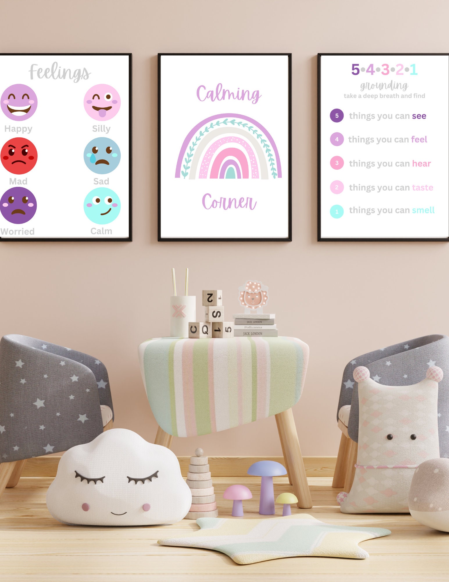 Calming Corner Posters - Etsy