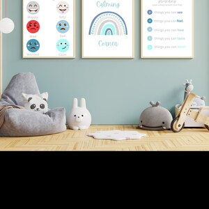 Calming Corner Poster: Kids Emotional Regulation Print (Digital Download)