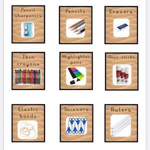 Natural sand classroom labels - Editable Bumper Pack