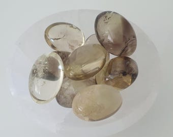 CITRINO NATURAL / Abundancia, Riqueza, Manifestación, Éxito / Piedra preciosa de cristal caído / Citrino pulido / Citrino natural genuino