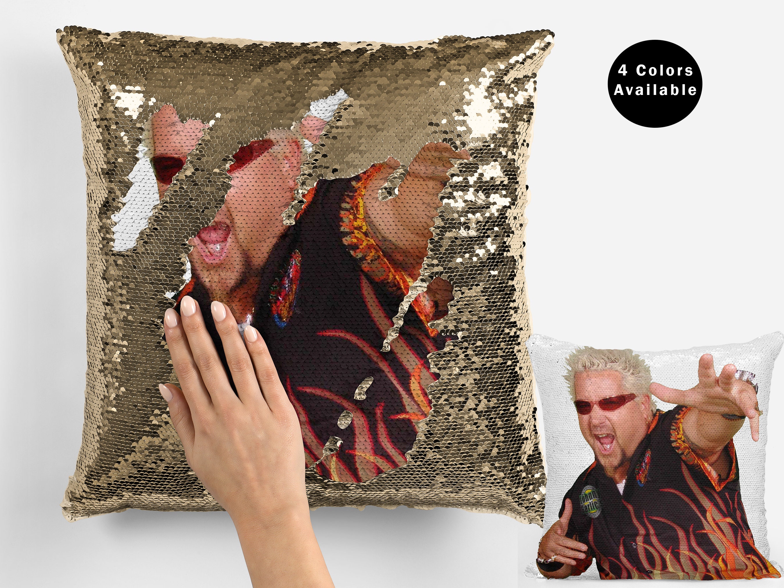 Adam Driver Jesus Sequin Pillow Case, Celebrity Pillow Cushions, Adam Driver  Meme Flip Sequin Pillowcase, Funny Adam Driver Fans Gift Idea 