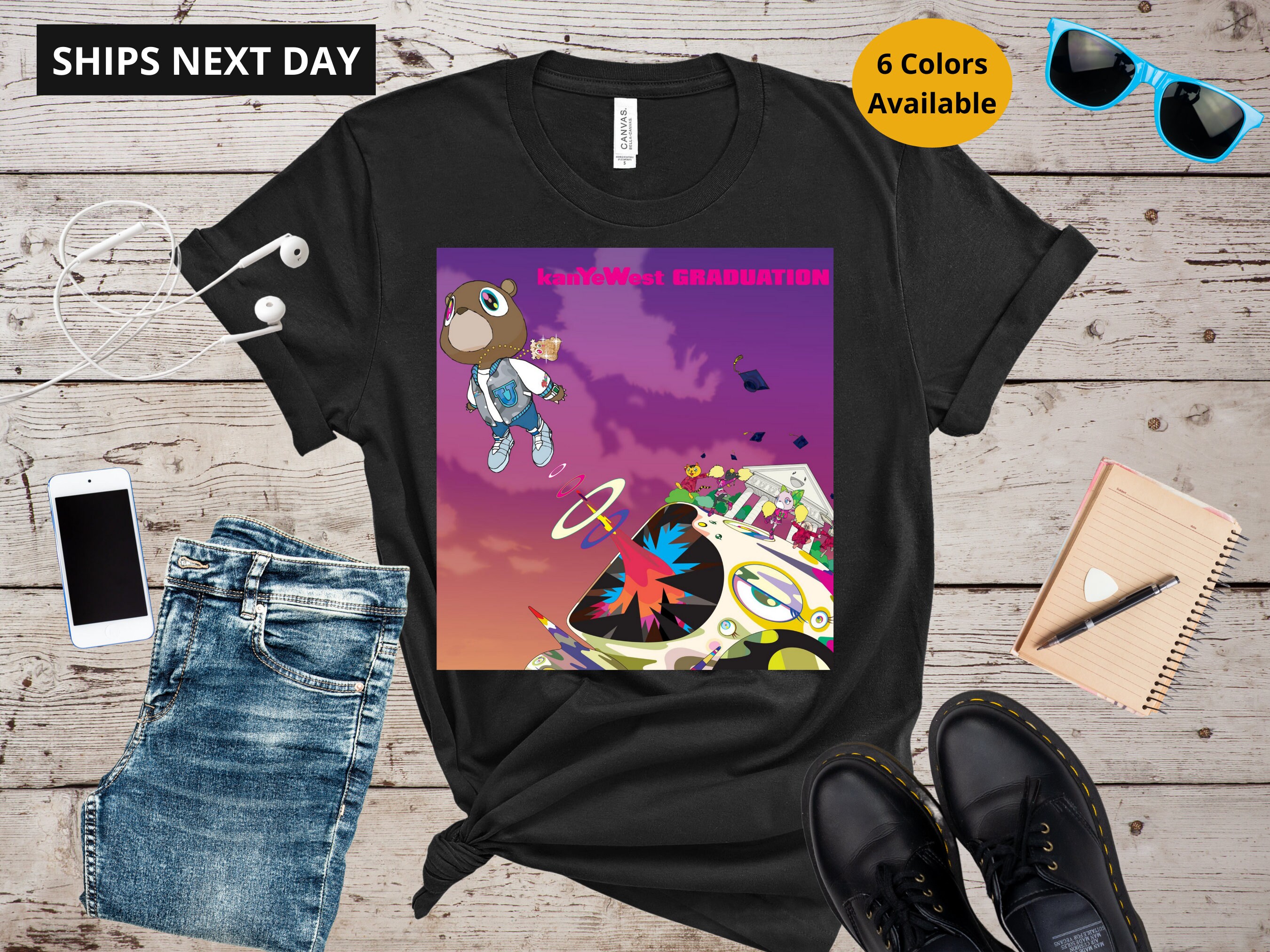kanye west graduation tee