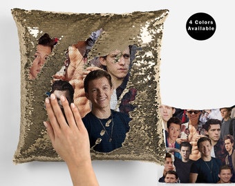 flip sequin body pillow