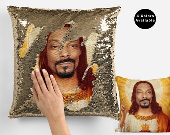 flippy sequin pillow