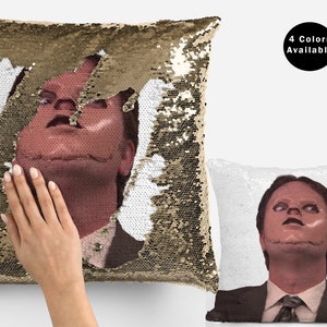 Dwight Schrute Pillow Etsy