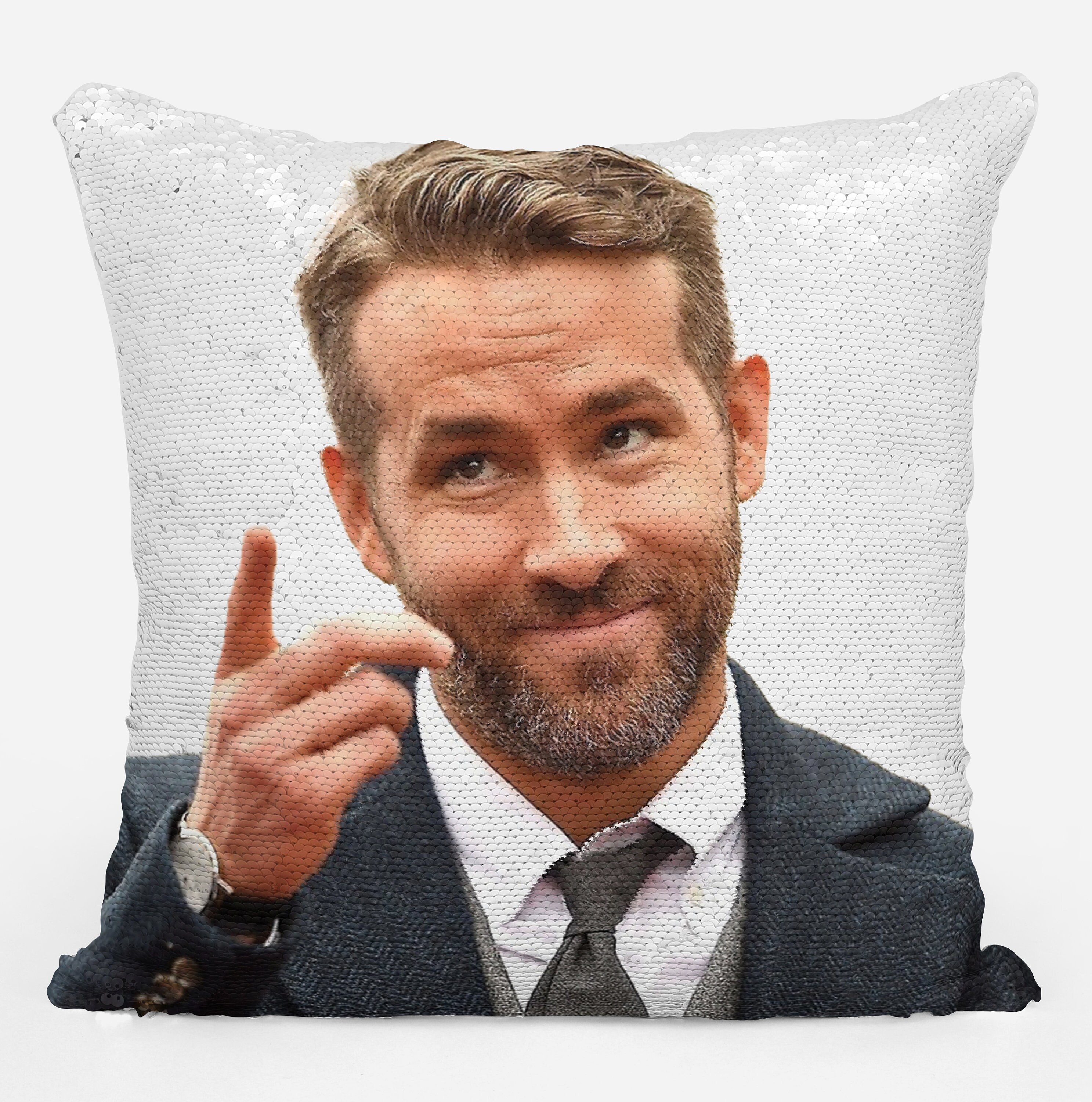 Ryan Reynolds Printed Pillowcase Sofa Car Soft Cushion Cover Case