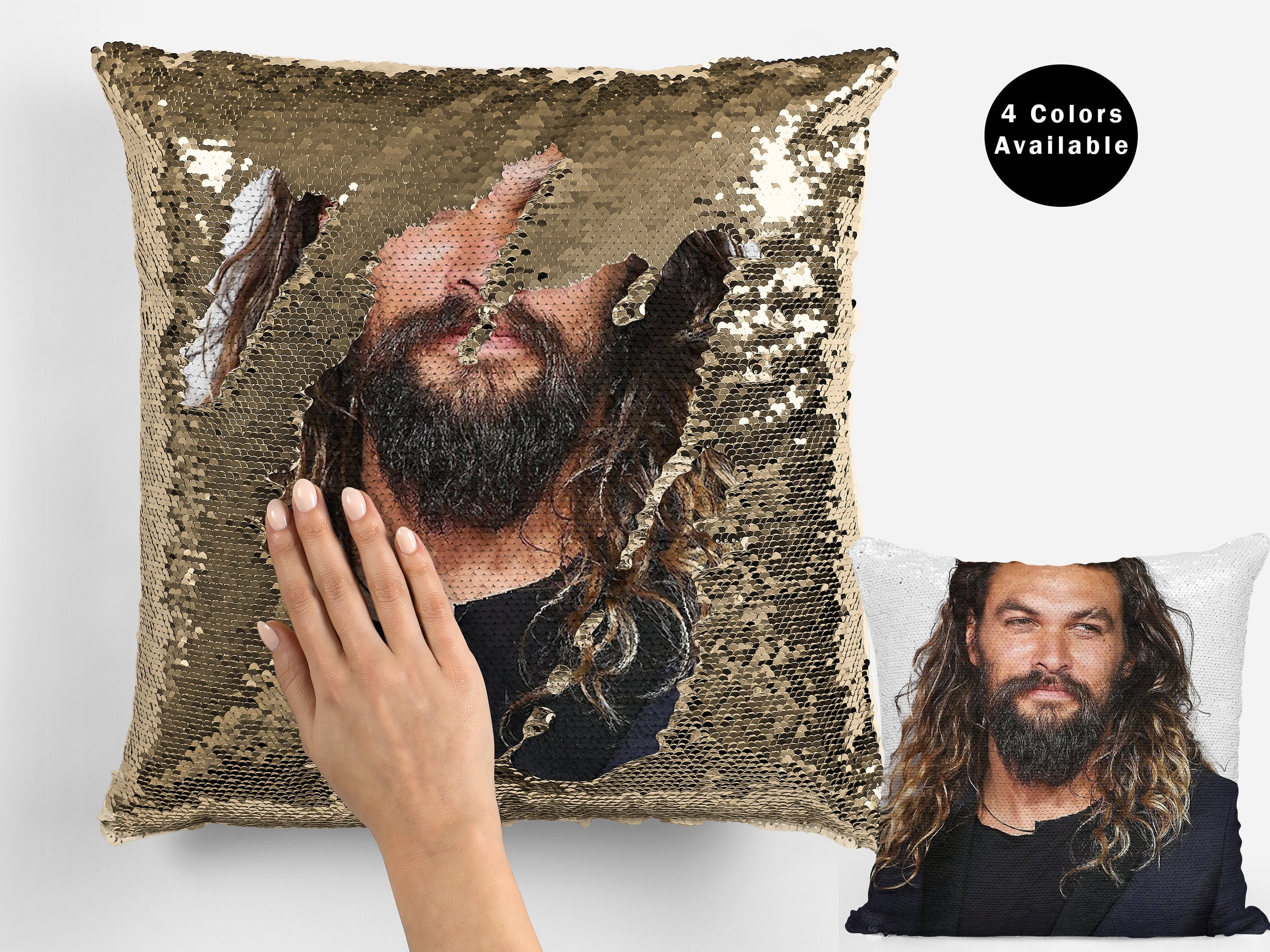 Jason Momoa Sequin Pillow Case Funny Celebrity Pillow Case - Etsy Jason Momoa Sequin Pillow Case Funny Celebrity Pillow Case - Etsy