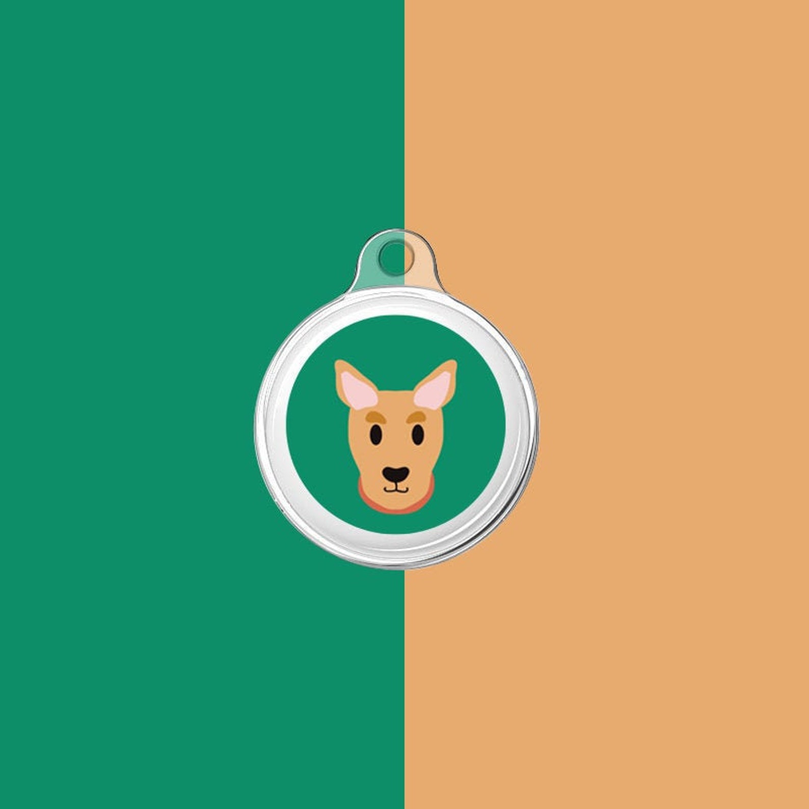 Hülle für Apple Airtag Haustier Hund Dobermann Mongrel Etsy