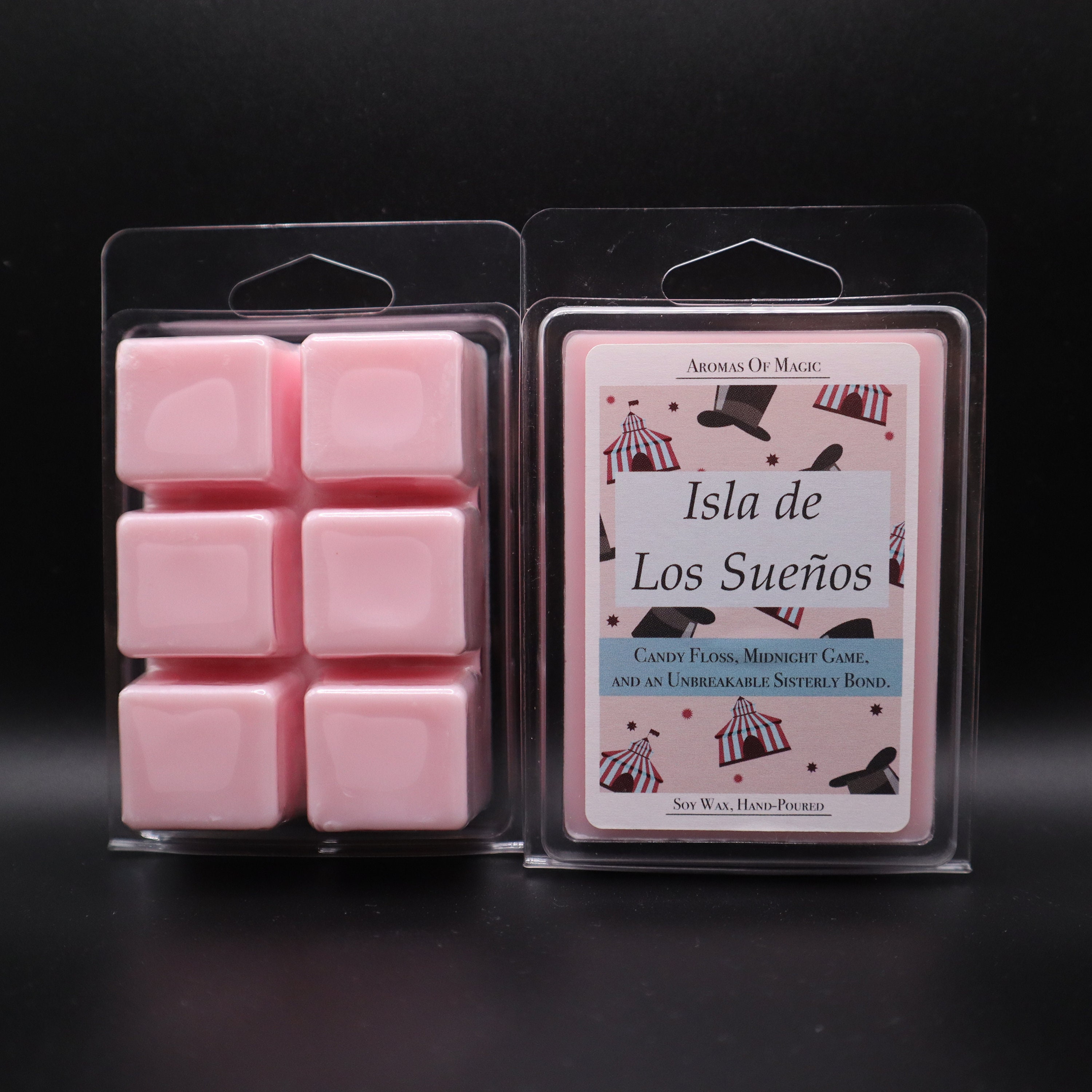 Isla de Los Sueños La Cire Parfumée Fond | Inspiré de Caraval Cire Soja Coulée à La Main 100% Nature