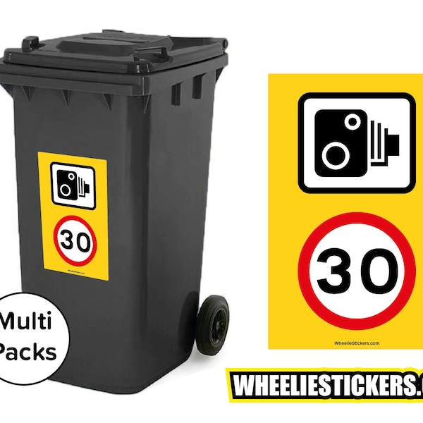 Wheelie Bin Stickers Etsy UK