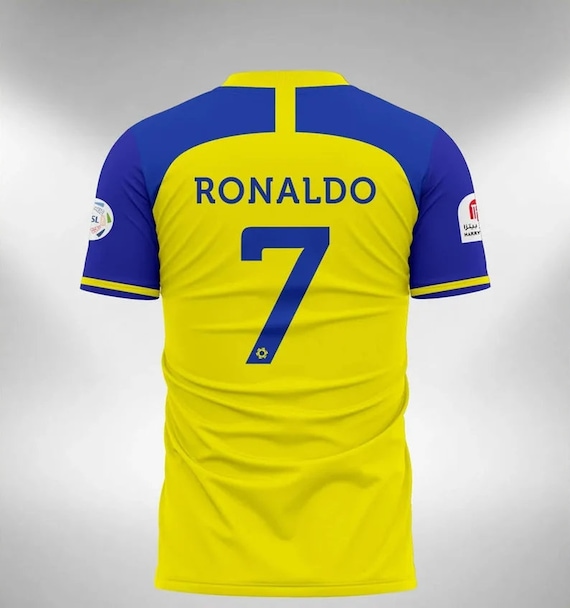 asustado Eliminar incluir Cristiano Ronaldo Jersey Al-nassr 2023 camiseta de fútbol - Etsy México