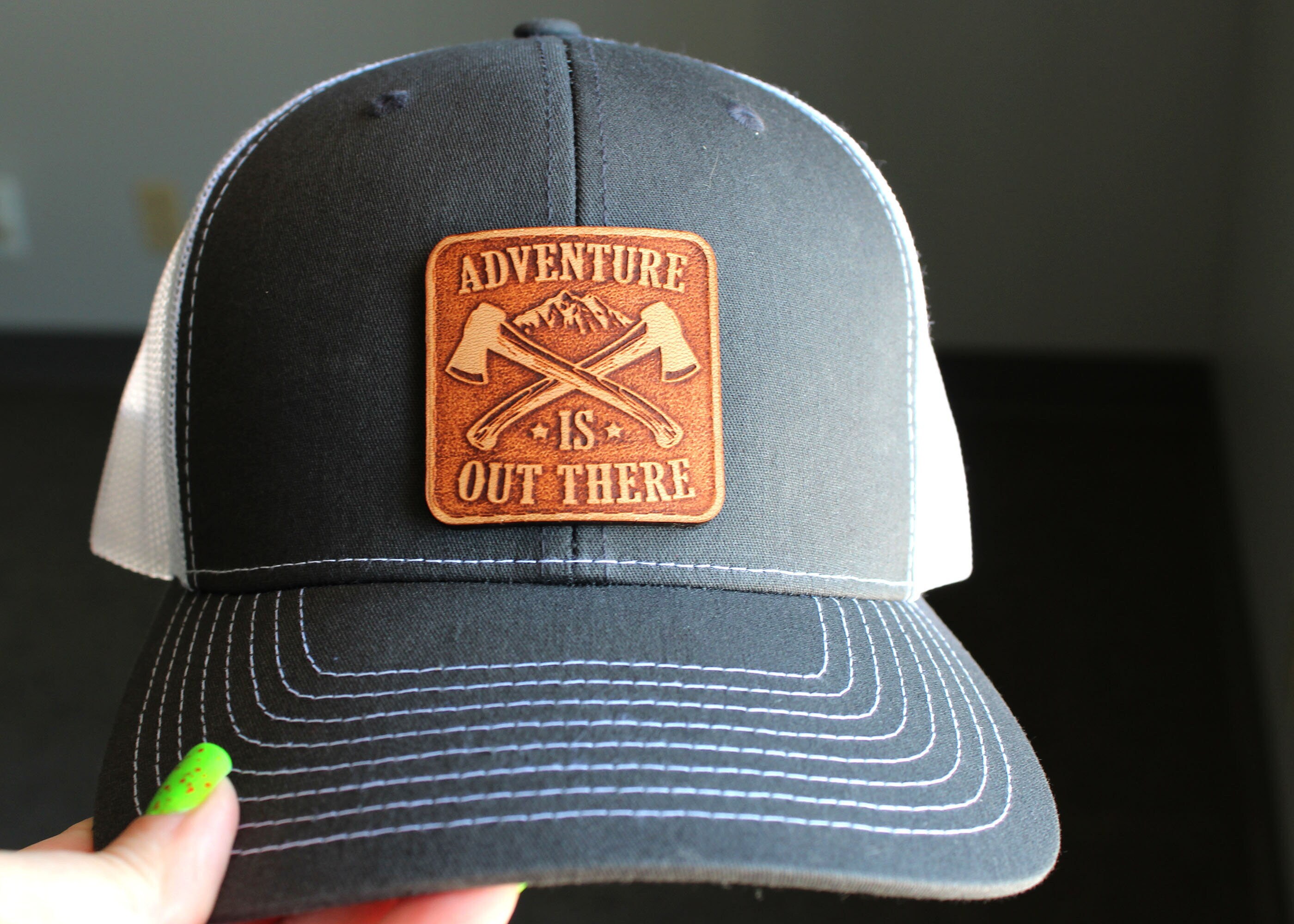 Leather Patch Hats Add Your Logo Event 
