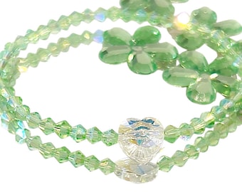 Pulsera Corazón de Cristal