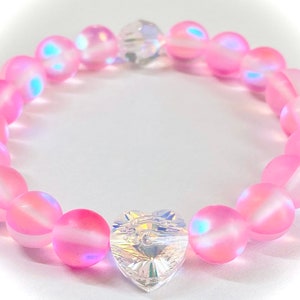 Iridescent Glass Bracelet