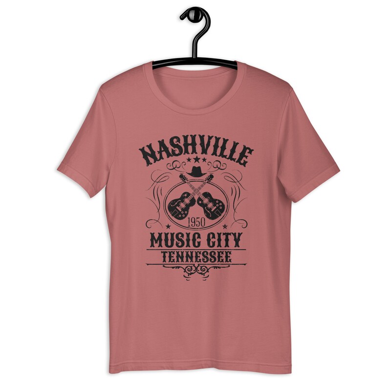 Nashville Shirt Nashville Music City Tennessee Tshirt Etsy