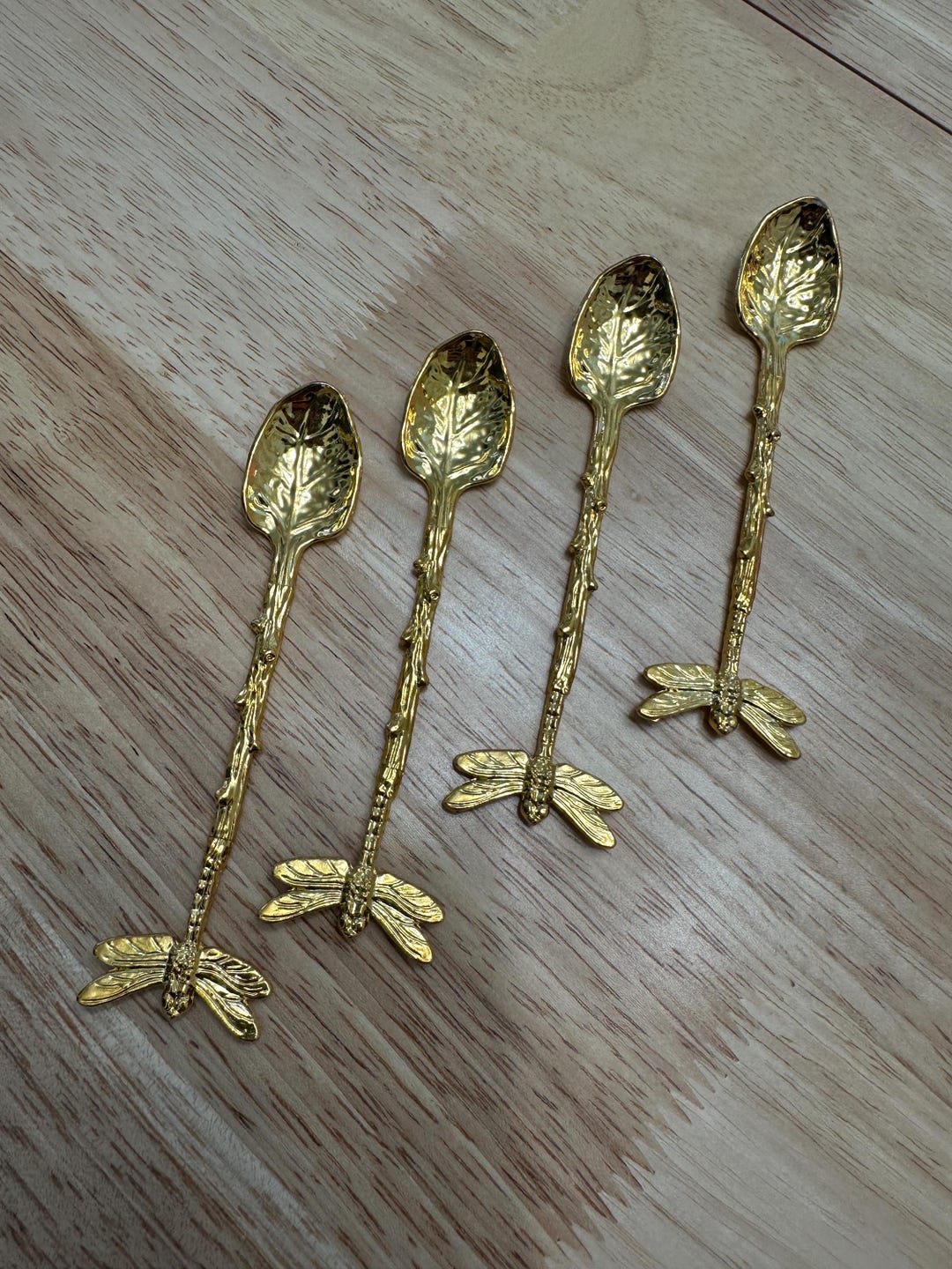 Dragonfly Coffee Spoon 4set - Etsy