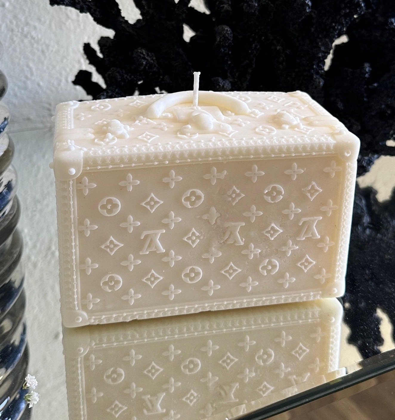 LV Inspired Bag Candle – Christen Your Room