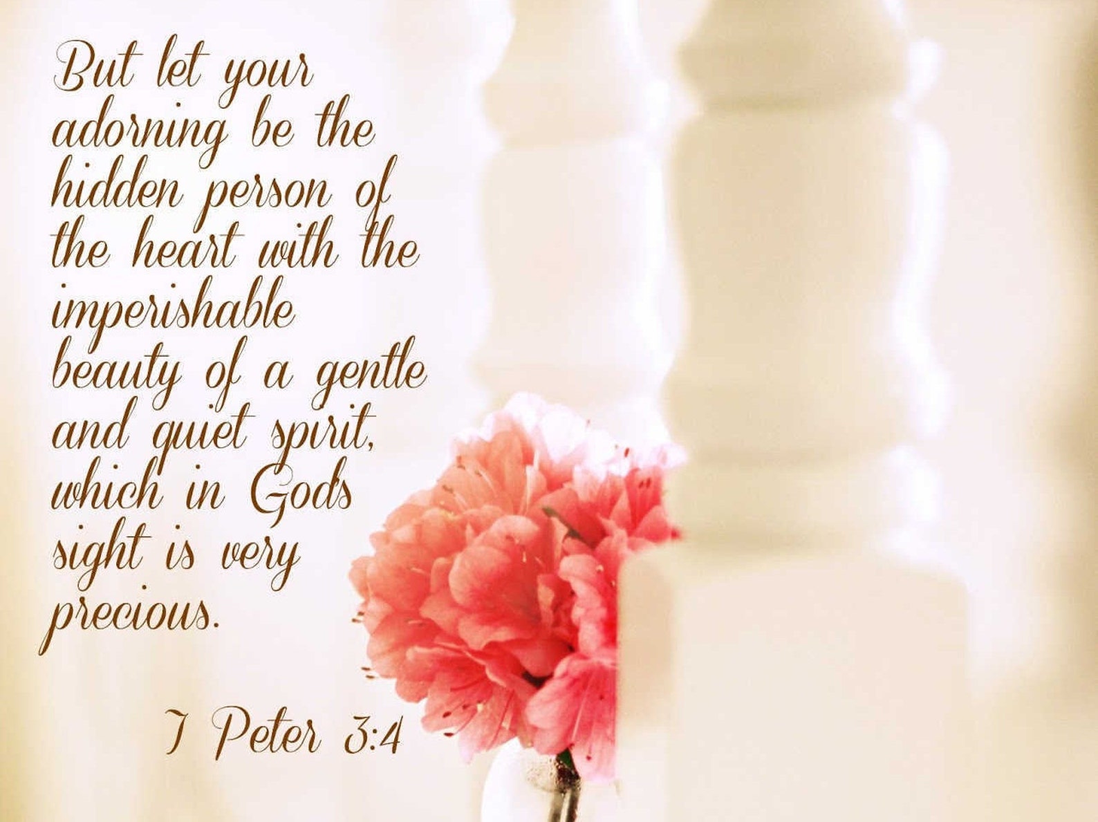 Gentle and Quiet Spirit Etsy