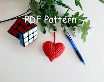 PDF Pattern Handmade Crochet Heart Shape