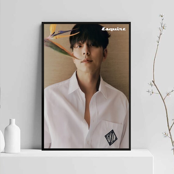Gong Yoo Poster Gong Yoo Magazine Photo Etsy