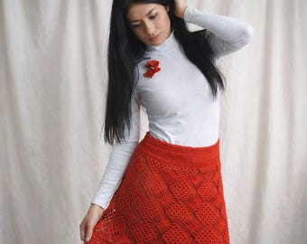 ALISA Skirt Crochet Pattern PDF