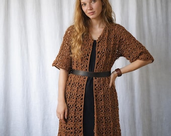 STELLA Cardigan Crochet Pattern PDF