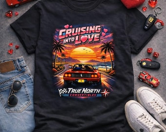 Lovers Car Shirts Unisexe