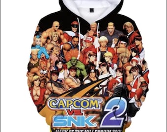 Sweat à capuche Capcom vs SNK 2