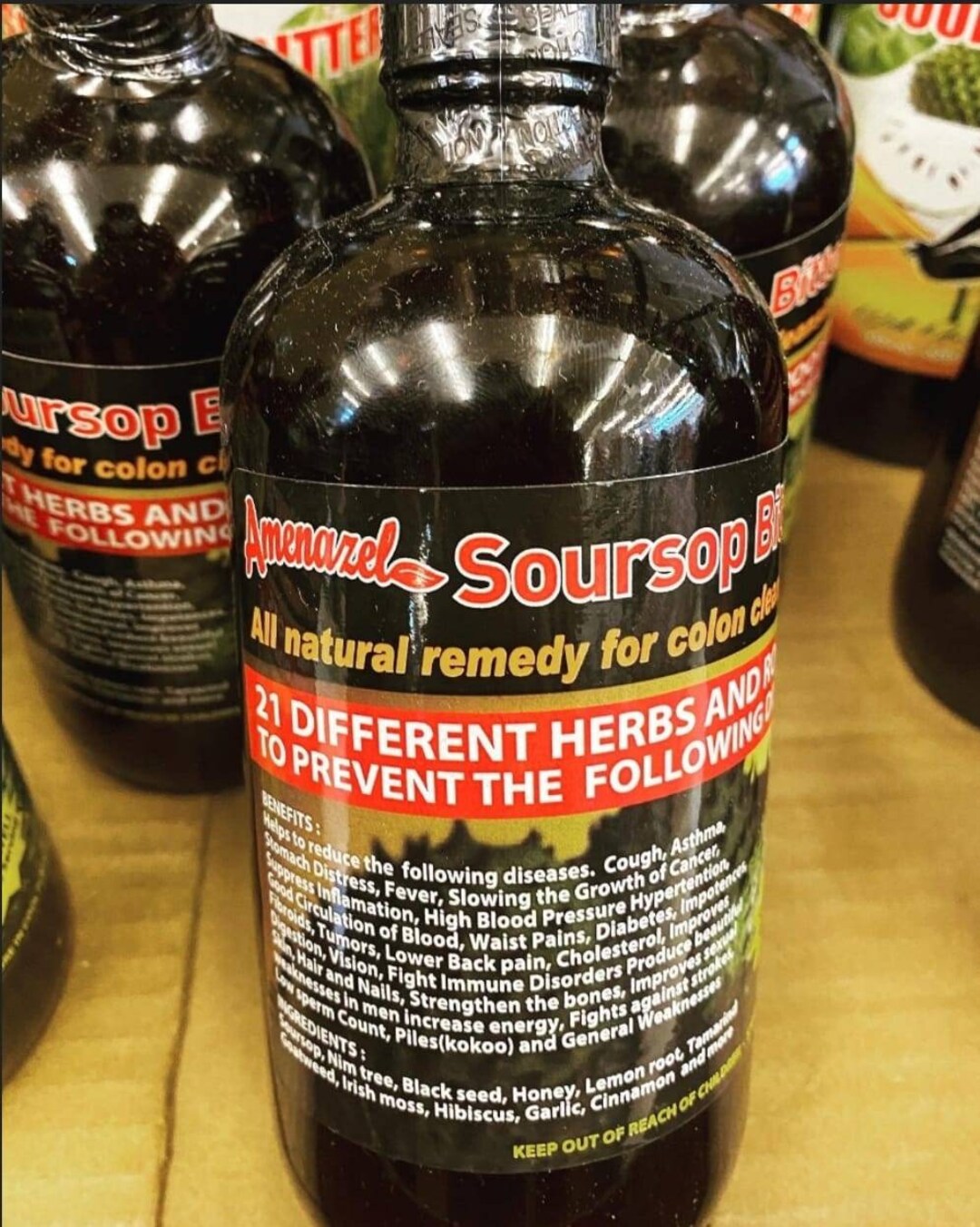 Amenazel Soursop Bitters 16oz Etsy