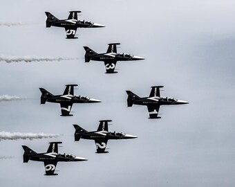 Four? The Breathing Jet Team during the 2015 Wings Over Houston Airshow, Houston, Texas, USA