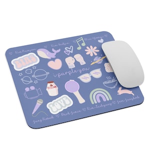 BTS I Purple You Mouse pad