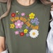 Cute Flower T-shirts Gift for Flower Lover or Gardener Spring ...
