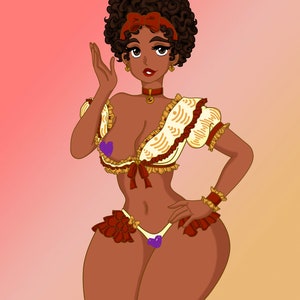 ADULTS ONLY Sound Princess Pinup Pin