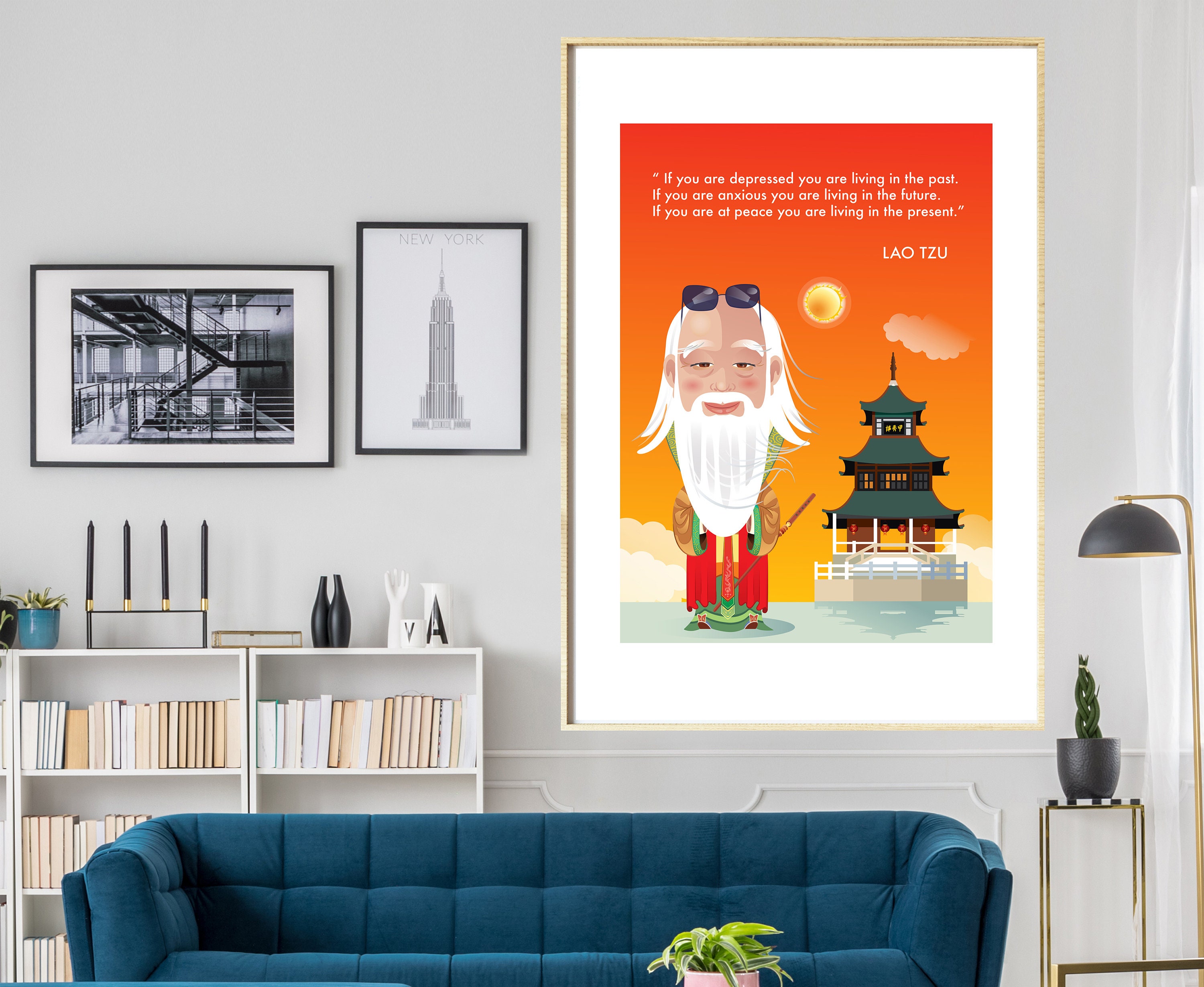Laozi Quotes That Will Inspire You: Cartoon Posters Filled With ...