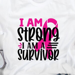 I am a survivor - SVG and Cut Files for Crafters - Digital Downloads