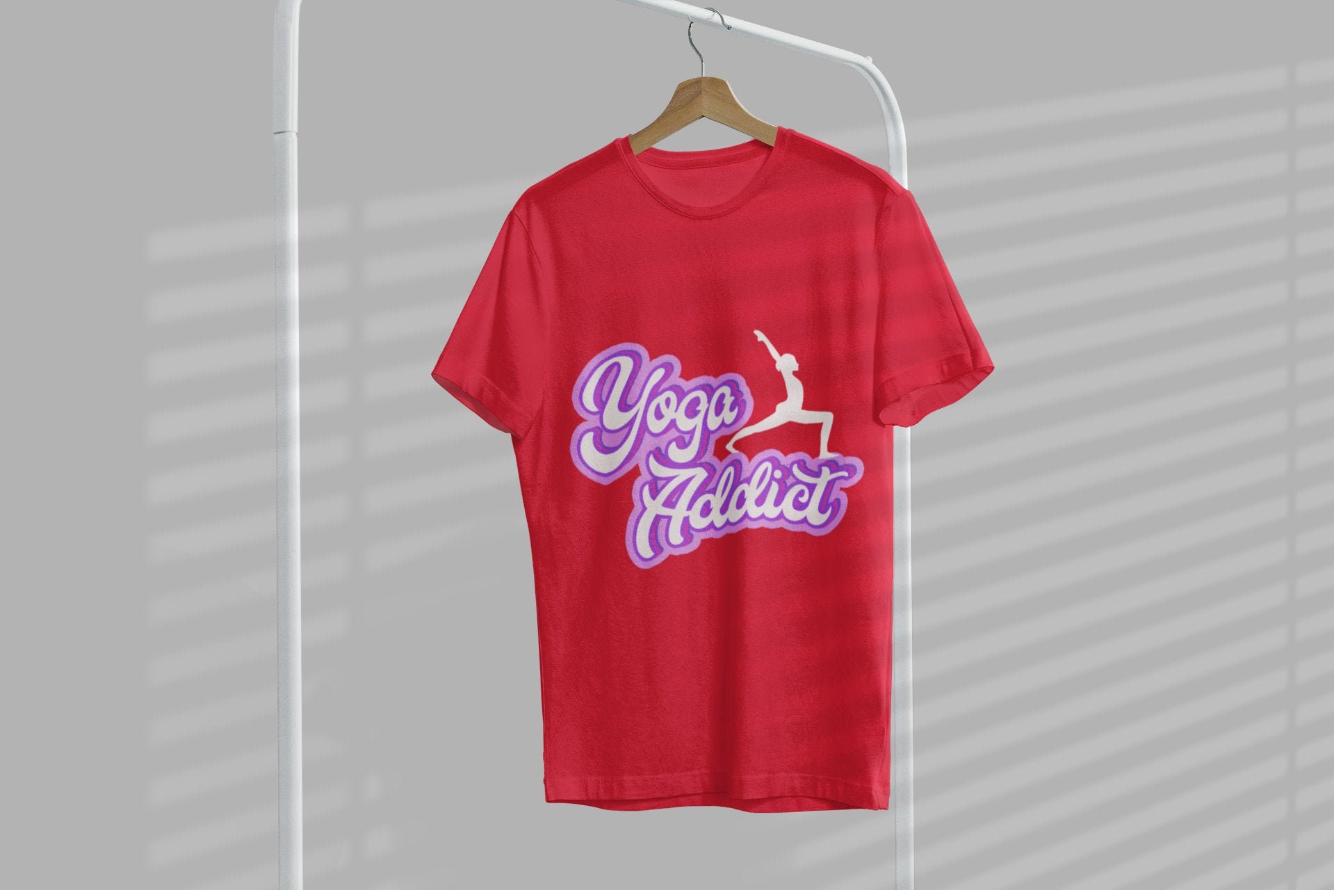 Yoga Addict Jersey Short Sleeve Tee Tshirt for Yoga Lovers Etsy