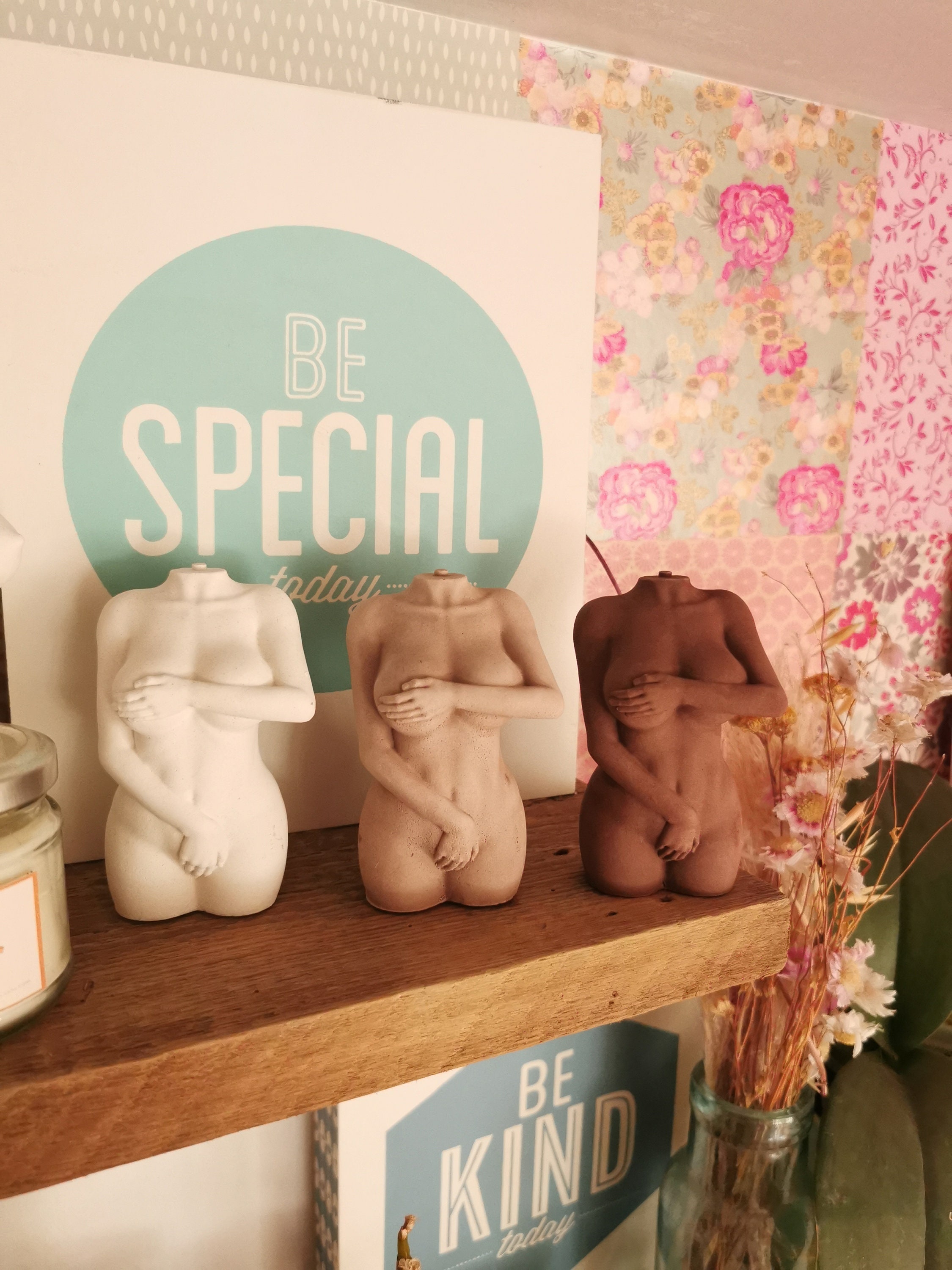 Trio de Bustes en Dégradé Couleur