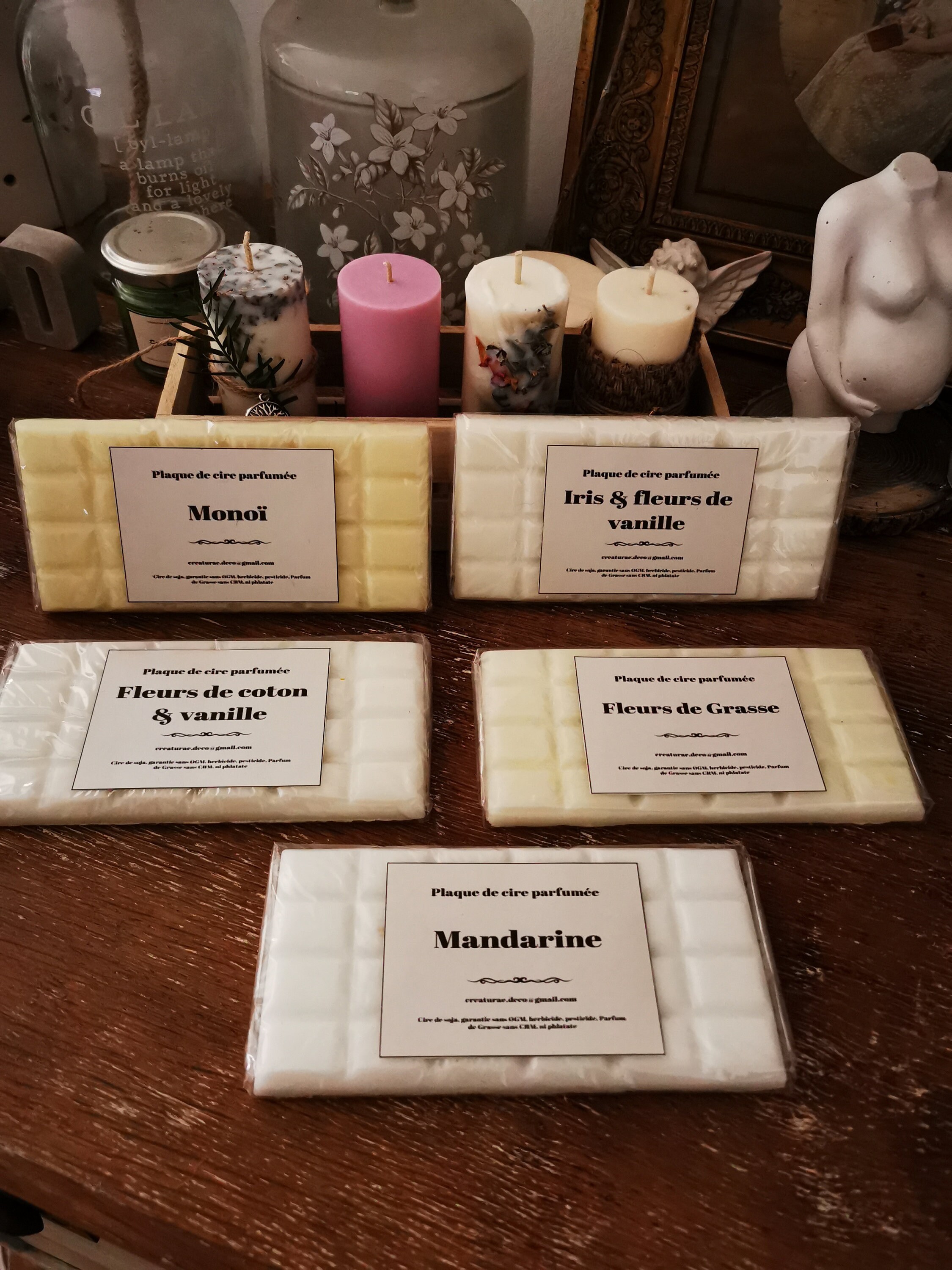 Plaques de Cire Parfumée