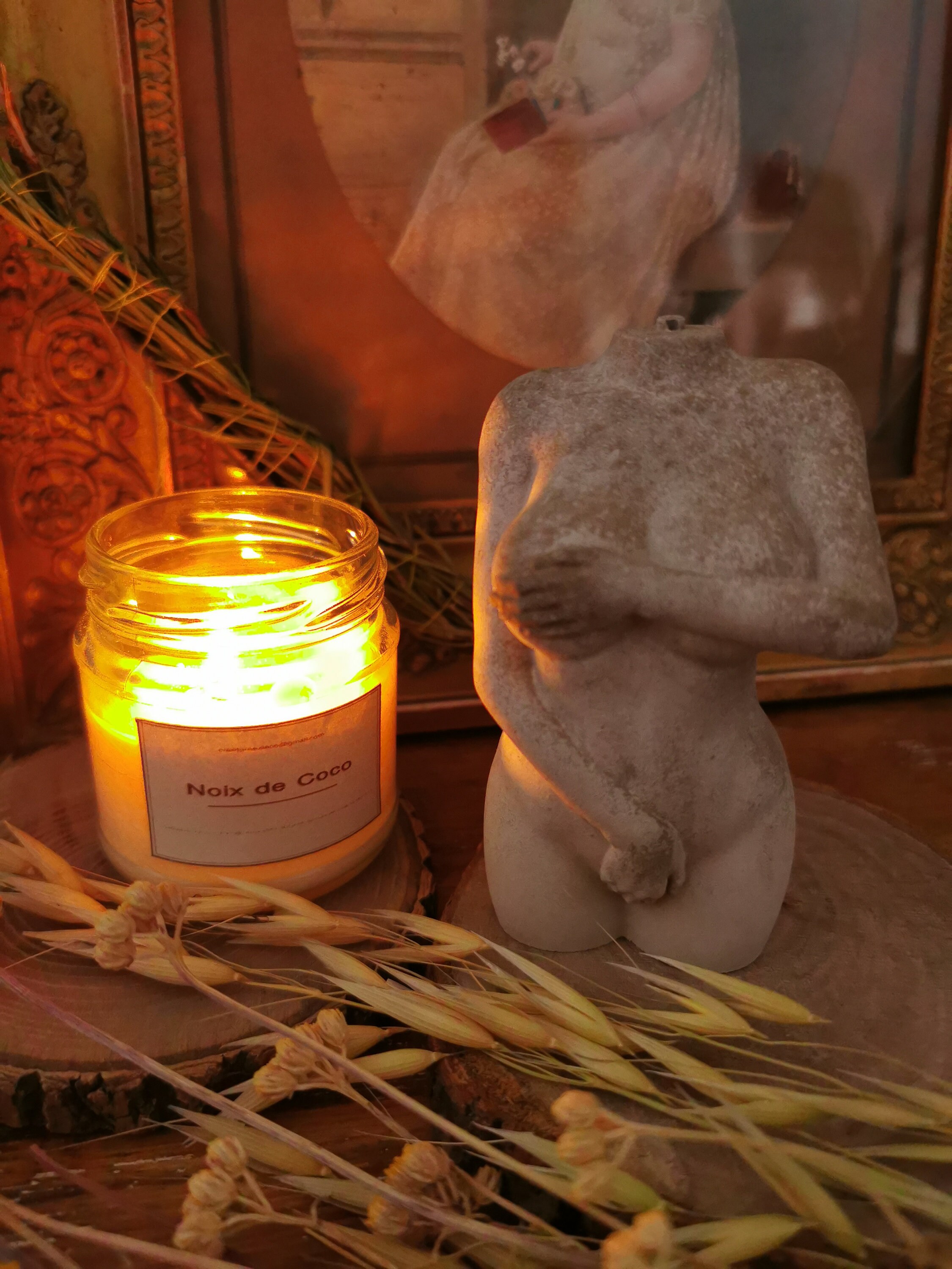 Buste Femme en Béton