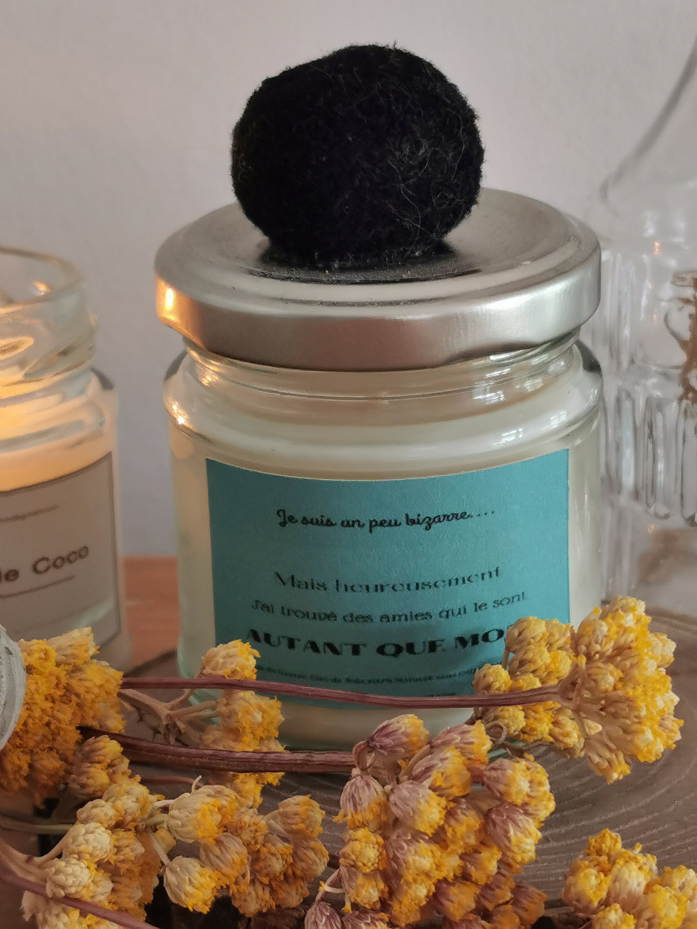 Petite Bougie Miel & Noix