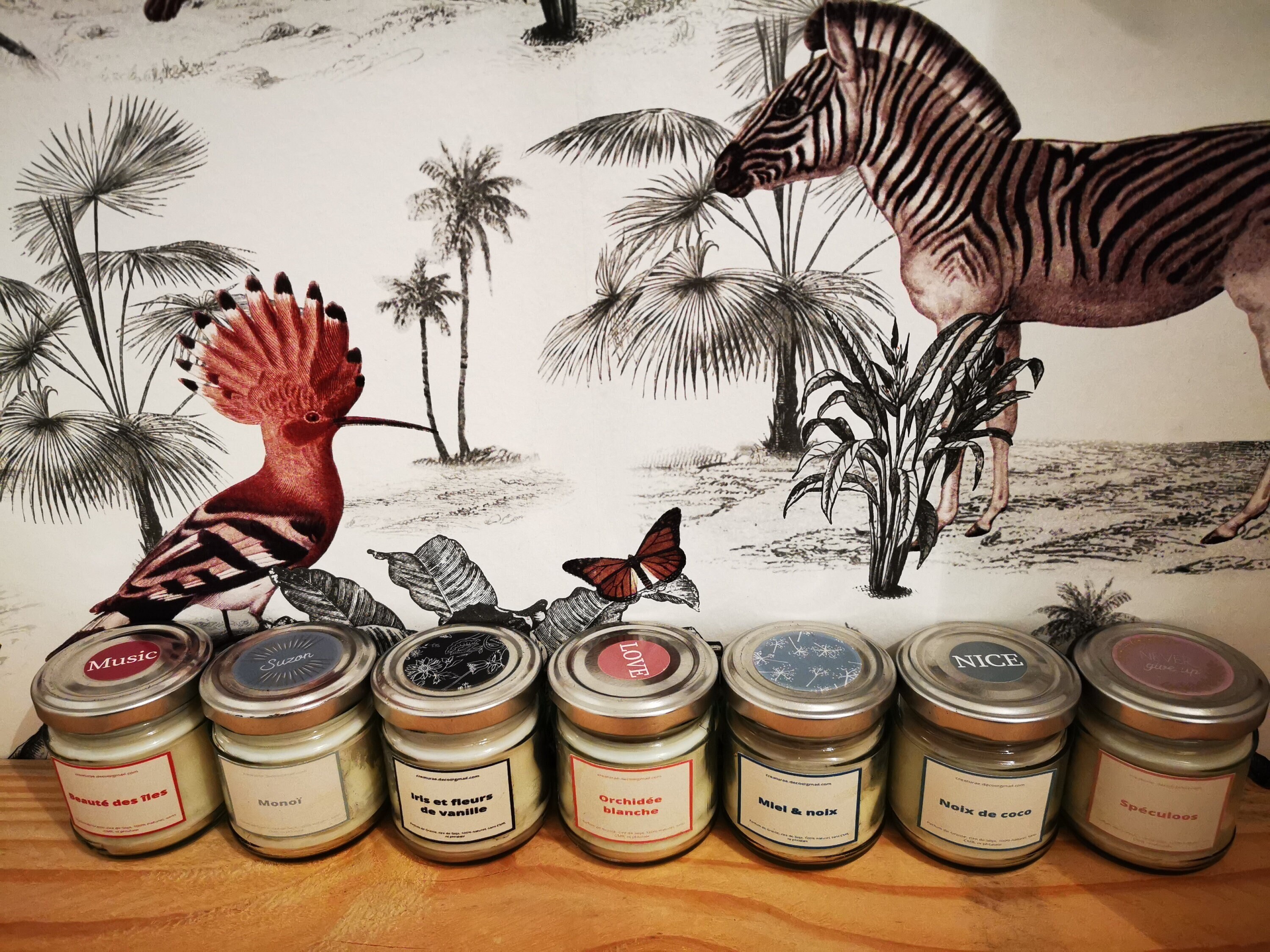 Petites Bougies Naturelles Parfumées