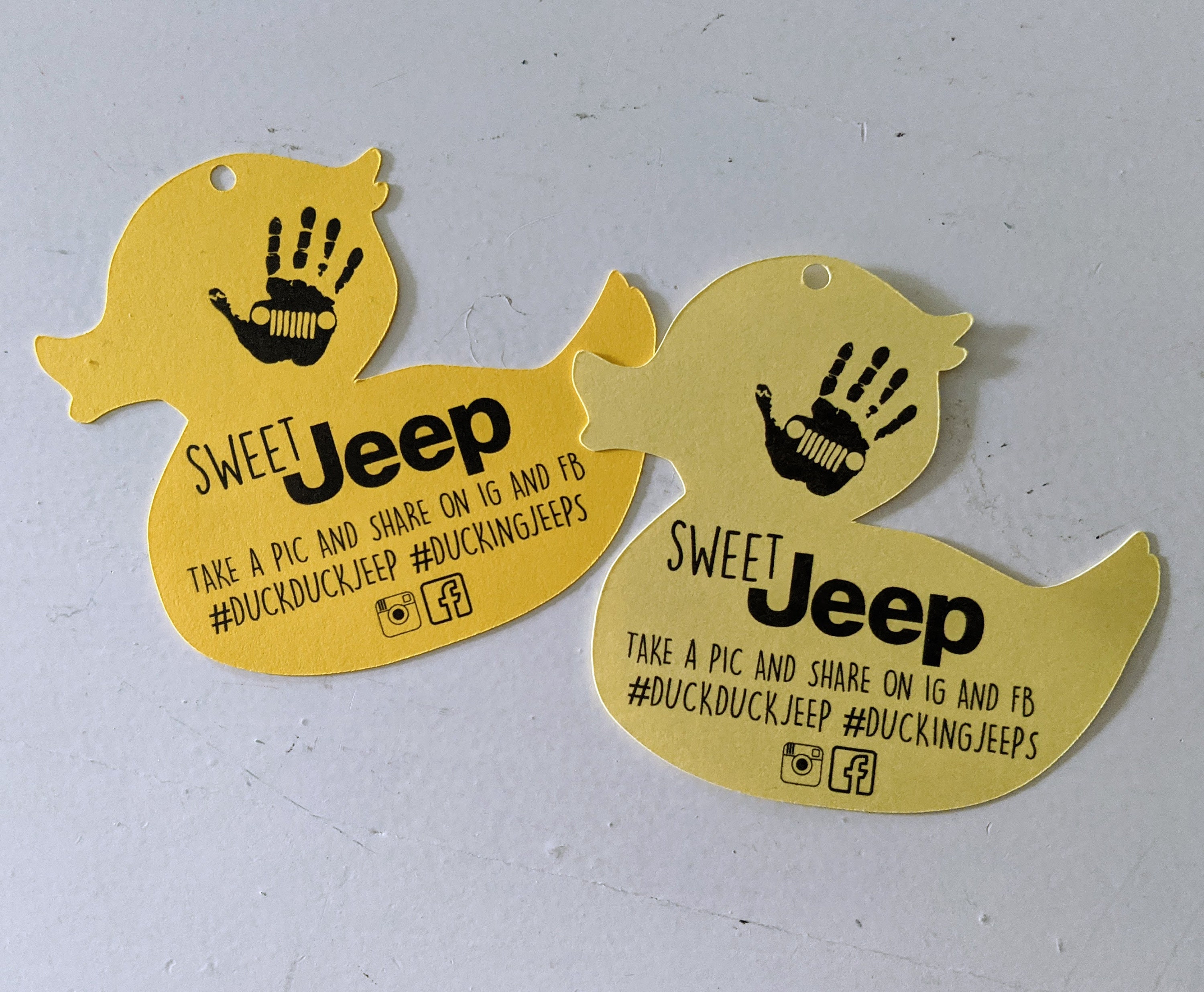 Duck Duck Jeep Tags Etsy